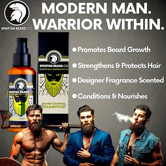 𝗦𝗣𝗔𝗥𝗧𝗔𝗡 𝗕𝗘𝗔𝗥𝗗™ Szampon (80% rabatu - pierwsze zamówienie)